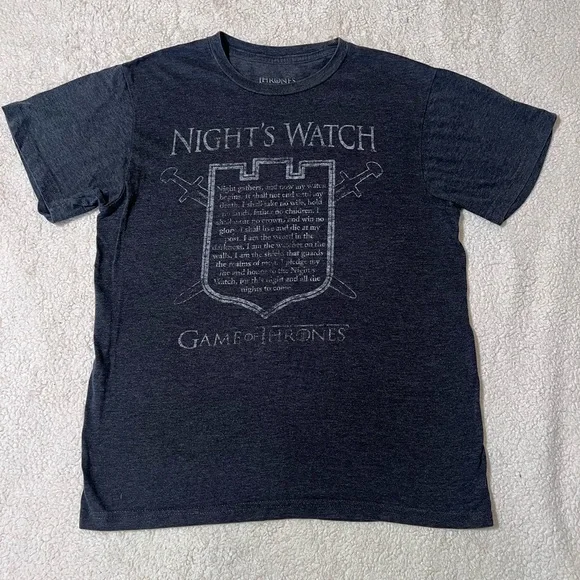 Game of Thrones “Nights Watch” S Men’s Tee - Picture 1 of 8